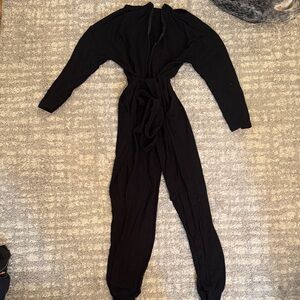 Express black Long Sleeve Jumpsuit